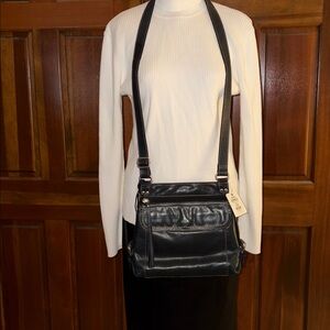 Fossil Leather Crossbody Bag